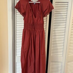 Old Navy Deep Rose Maxi Dress